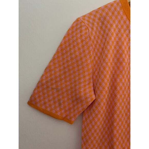 ZARA Argyle Print Cardigan - Picture 6 of 16